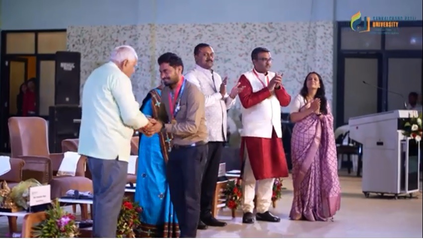 Dr. Dharmendra Award of Honour as faculty for research papers and Ph.D. Completion